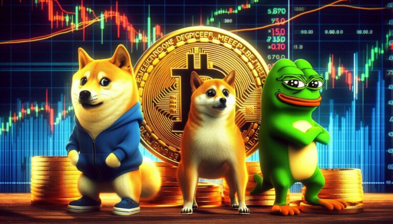 Doge shiba and pepe image