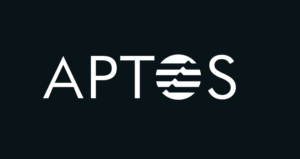 Aptos logo on black