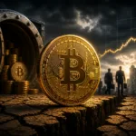 Bitcoin and wealth in a stormy world Illustration