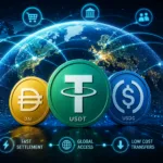 Global digital finance and connectivity for stablecoins revolution