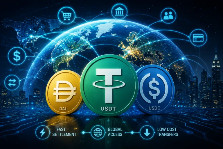 Global digital finance and connectivity for stablecoins revolution