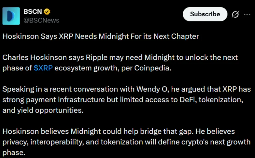 Charles Hoskinson on the Ripple Ecosystem’s Growth Phase 