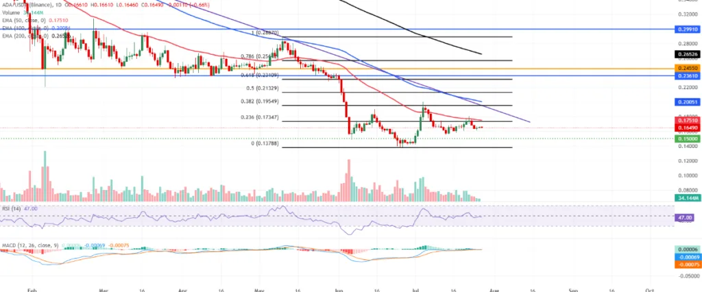 ADA/USDT PRICE CHART FOR 24 HOURS PERIOD