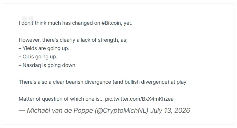 Michaël van de Poppe POST ON X