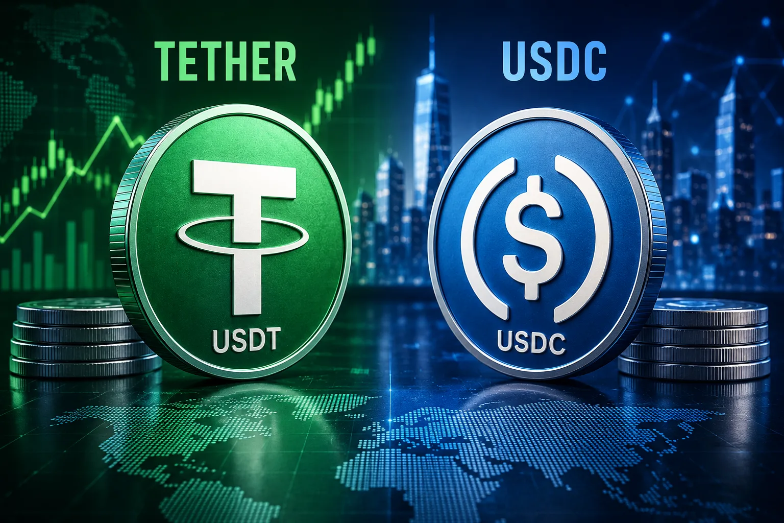 image of tether and usdc