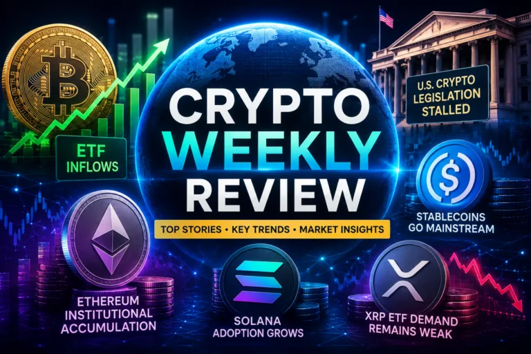 crypto Weekly Review, BTC XRP,SOLANA, ETH