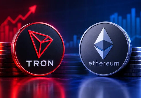 TRON AND ETHEREUM IMAGES